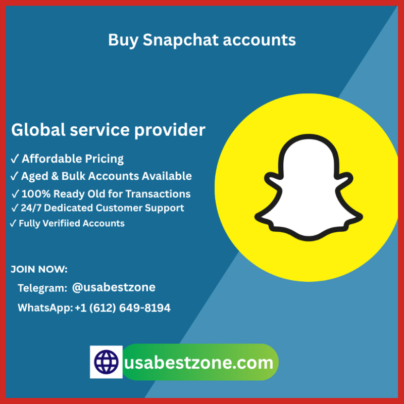Buy Snapchat Accounts