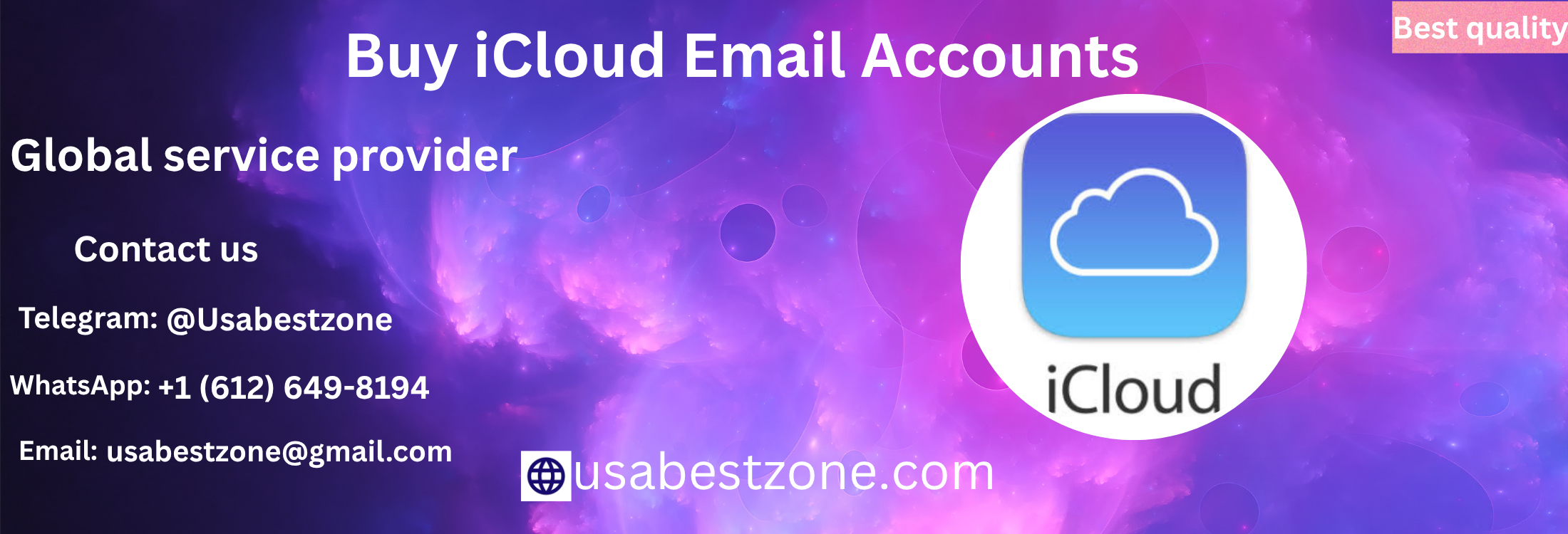  Buy iCloud Email Accounts