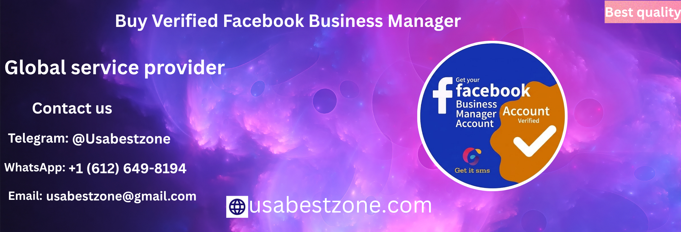 Buy Verified Facebook Business Manager Accounts