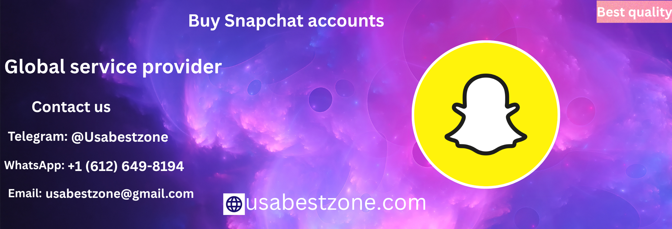 Buy Snapchat Accounts