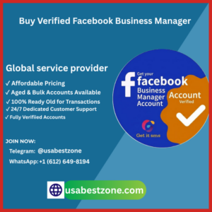 Buy Verified Facebook Business Manager Accounts