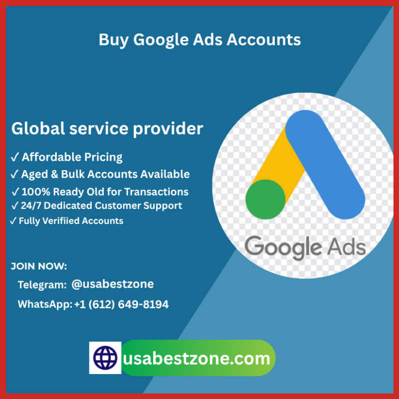 Buy Google Ads Accounts