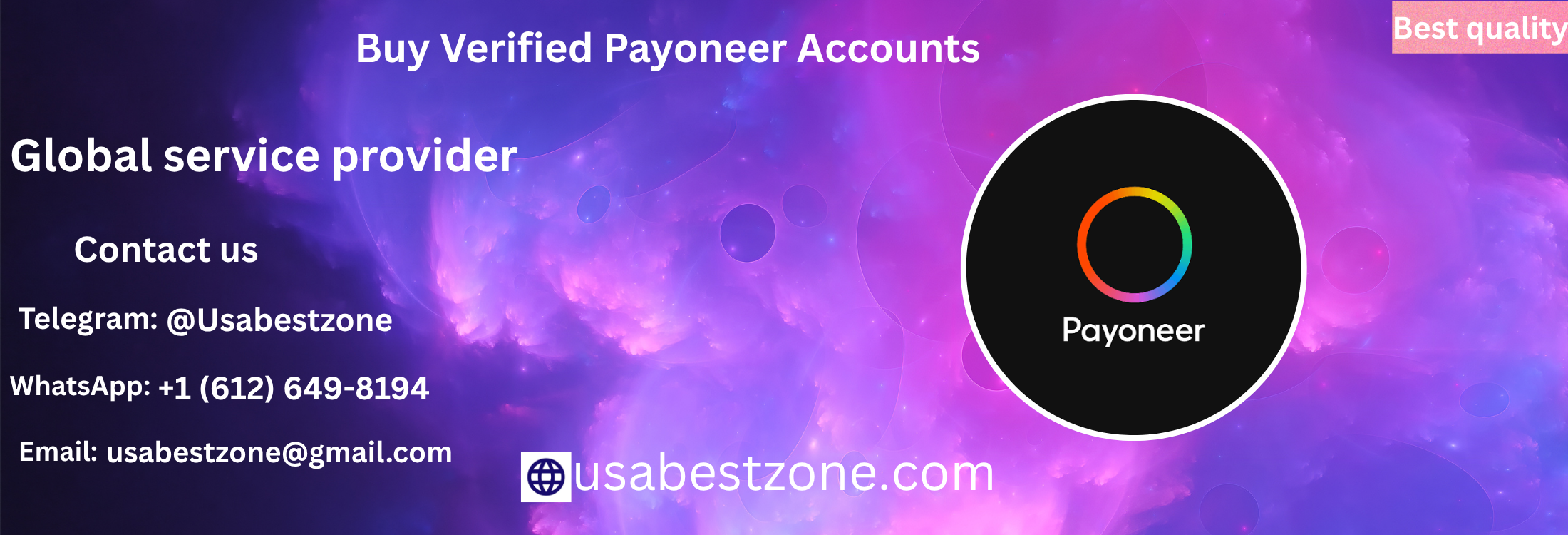 Buy Verified Payoneer Accounts