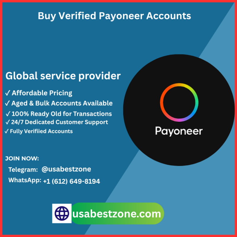 Buy Verified Payoneer Accounts